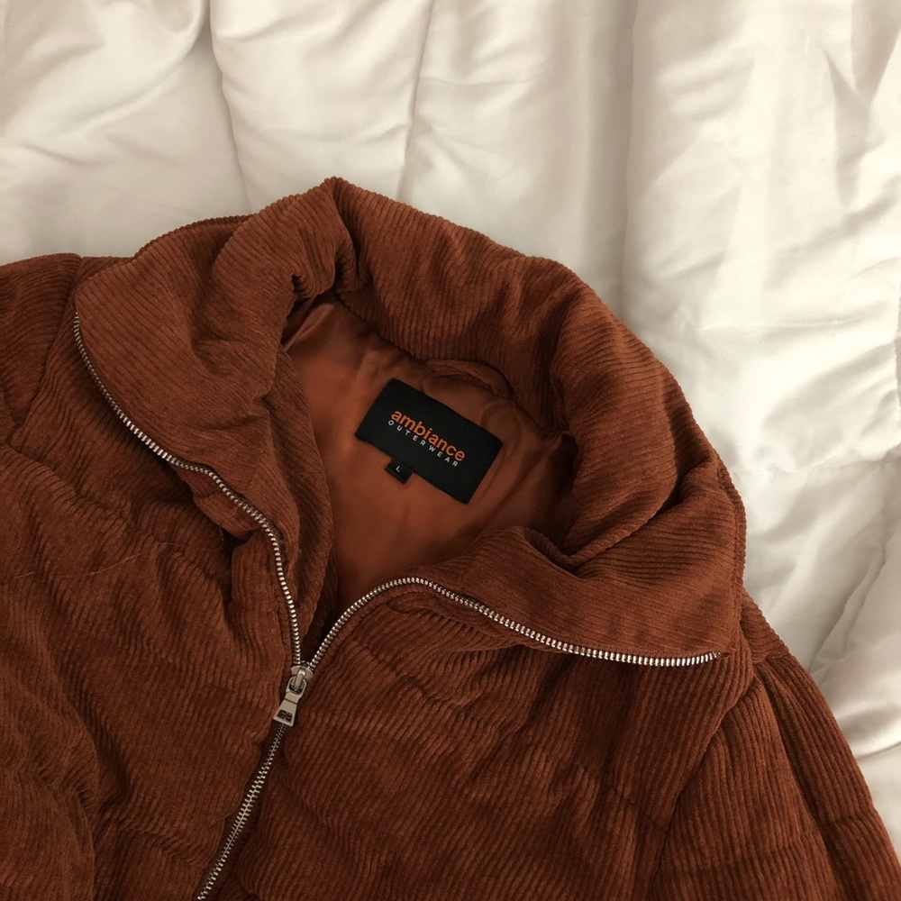 Corduroy Bomber Jacket